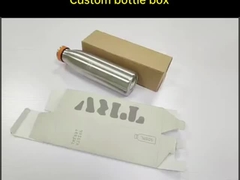 Косметическая коробка из покрытой бумаги для устойчивой и экологически чистой упаковки