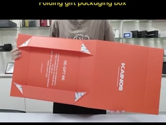 Роскошная картонная жесткая складная коробка складная магнитная бумажная коробка для упаковки подарков