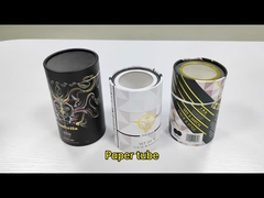 Настройка логотипа Круглый цилиндрический контейнер Картонный цилиндрический ящик для косметики