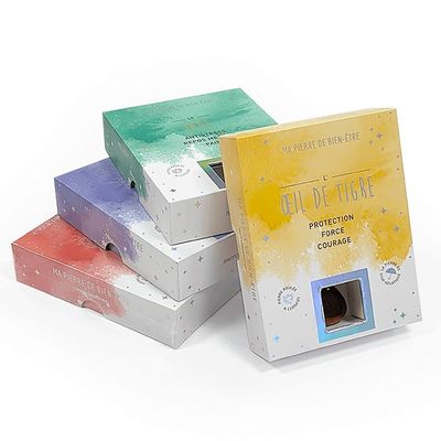 Картонная жесткая подарочная коробка