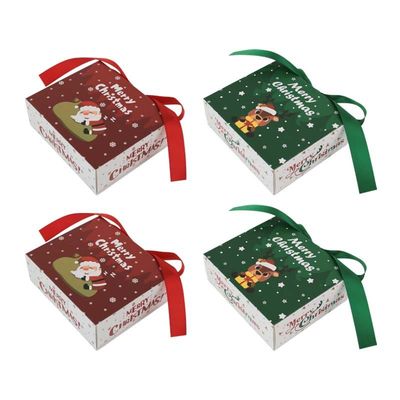 Подарочная коробка «Счастливого Рождества 2025» на заказ. Персонализированная праздничная упаковка для корпоративных подарков и праздничного декора