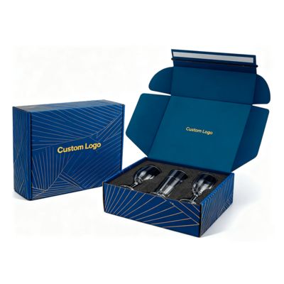 Почтовый рассылчик на заказ с самозапечатыванием Коробки из гофрированной бумаги для одежды Косметика Парфюмерная капсула Упаковка Слёзная полоска Печатная коробка