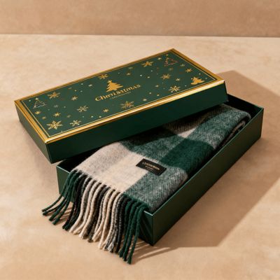 Люксовые рождественские подарки на заказ Матрые жёсткие картонные пакеты для упаковки Шаль Платье нижнее белье Рубашка Переработанные асептические материалы