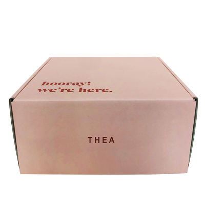 300 г CCNB флейты Custom Printed Folding Kraft Mailer Box для доставки бытовых продуктов