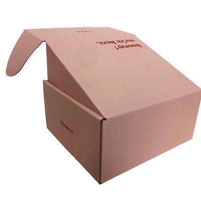 300 г CCNB флейты Custom Printed Folding Kraft Mailer Box для доставки бытовых продуктов