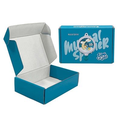 Настраиваемая складная бумажная коробка Kraft corrugated Paper Board Mail Packaging Box
