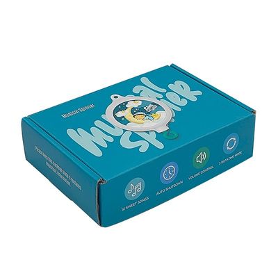 Настраиваемая складная бумажная коробка Kraft corrugated Paper Board Mail Packaging Box