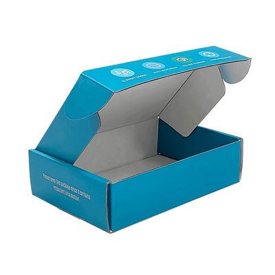 Настраиваемая складная бумажная коробка Kraft corrugated Paper Board Mail Packaging Box