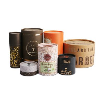 Коробка для упаковки труб для чайных свечей Круглая цилиндрическая бумажная трубка