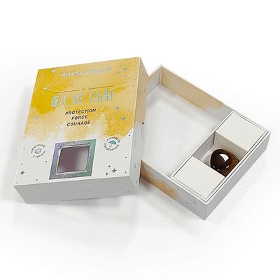 Картонная жесткая подарочная коробка