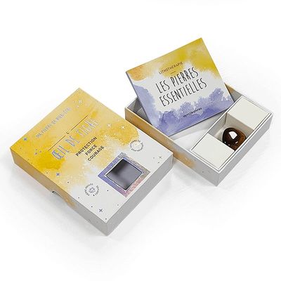 Картонная жесткая подарочная коробка