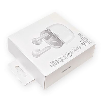 Custom Logo Printing Paper Box Reverse Direct Tuck Design for Earphone Headset Earpiece (Настроенная печать логотипа бумажной коробки с обратным прямым натяжением для наушников)