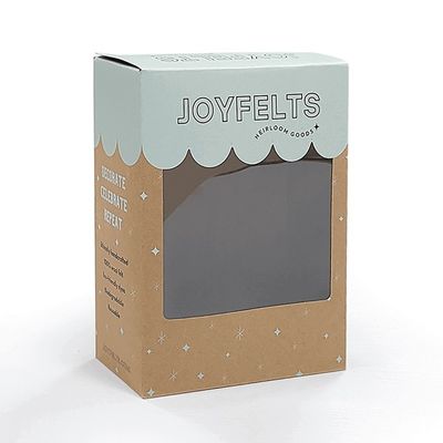 Kraft Paper Tuck Top Automatic Lock Box с режущими окнами