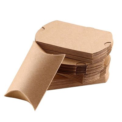 Тип бумаги на заказ Наиболее популярный коричневый Kraft белый картон упаковка шоколадные конфеты бумажная подушка коробка