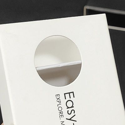 Переработанная жесткая небольшая бумажная коробка упаковка UV Finish Custom Slide Box Packaging