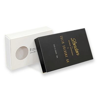 Переработанная жесткая небольшая бумажная коробка упаковка UV Finish Custom Slide Box Packaging