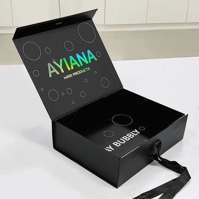 Четырехугольный роскошный магнитный подарочный ящик