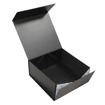 CMYK или пантон Custom Luxury Black Large Foldable Banquet Glass Drinkware Tableware Magnet Packaging Gift Box (Конструкция на основе цветов)