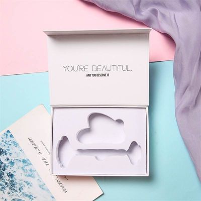 Книга Flap Box Custom Logo Напечатанная магнитная жесткая коробка для Guasha Jade Gua Sha Roller Tool
