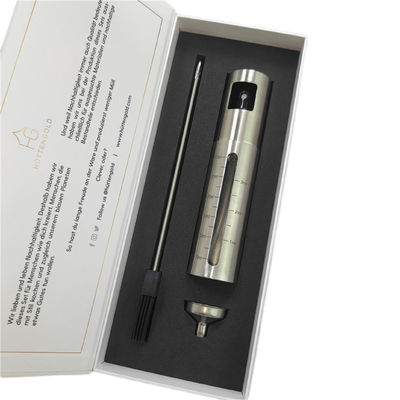 Заказ на заказ Luxury Stainless Steel Oil Vinegar Pump Sprayer Парфюмерная бутылка