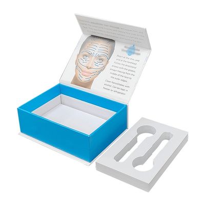 Flap Box Custom Luxury Magnetic Packaging Skin Care Product Foam Insert Magnet Box (Книга с флаконами) Магнитная упаковка для ухода за кожей
