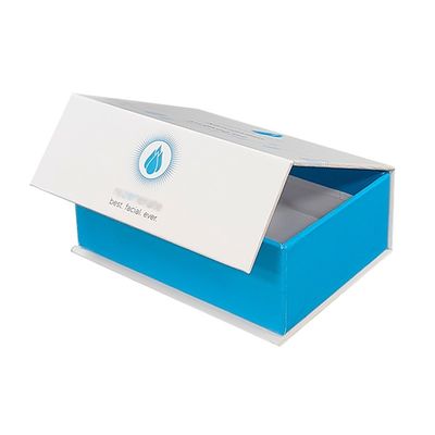 Flap Box Custom Luxury Magnetic Packaging Skin Care Product Foam Insert Magnet Box (Книга с флаконами) Магнитная упаковка для ухода за кожей