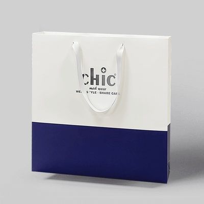 Биоразлагаемые бумажные пакеты с рукоятками изысканные подарки розничные пакеты для покупок