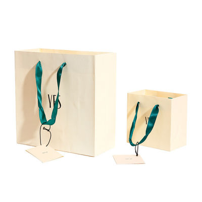 Заказ на заказ приемлемый Luxury Logo Printed Shopping Bag для красивого праздничного подарка