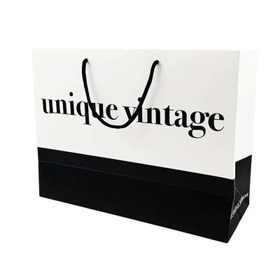 CMYK/PANTONE печать на заказ Kraft Paper Euro Tote Покупательская сувенирная сумка для одежды