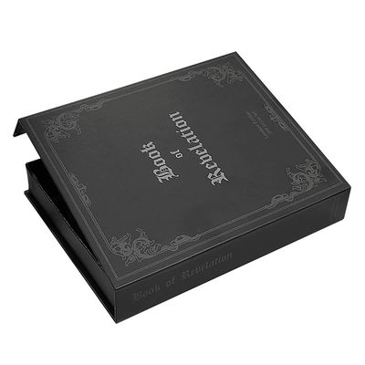 Luxury Custom Logo Printing Packaging Magnetic Closure Gift Box Поддельная книга в форме упаковки Кольцевая коробка