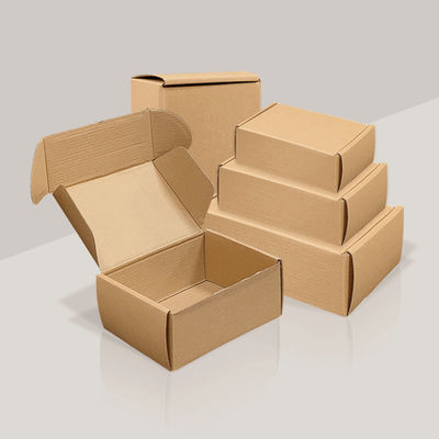 Опаковка Поставка на заказ Kraft Paper Wave Box