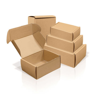 Опаковка Поставка на заказ Kraft Paper Wave Box