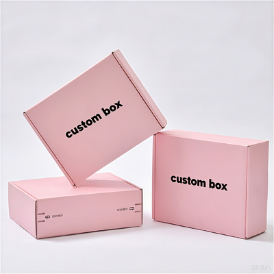 Гофрокартонная коробка с печатью CMYK / PANTONE для подарочной упаковки косметики, индивидуальный дизайн класса люкс