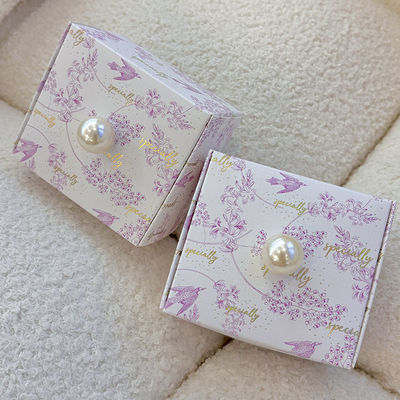 Роскошные ювелирные изделия на заказ Коробка и часы Коробка бижутерии персонализированная Элегантная упаковка для колец Ожерелья и часы