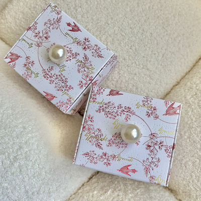 Роскошные ювелирные изделия на заказ Коробка и часы Коробка бижутерии персонализированная Элегантная упаковка для колец Ожерелья и часы