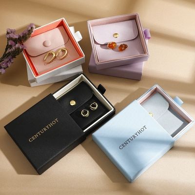 Luxury Jewelry Box Packaging Custom Logo Personalized Jewelry Gift Boxes Элегантные и высококлассные ювелирные изделия