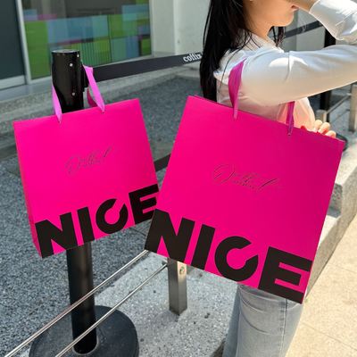 Индивидуальные печатные ЛОГОТИПЫ Экологичные бумажные пакеты Оптовая печать Крафт-бумажный пакет Высокое качество для одежды