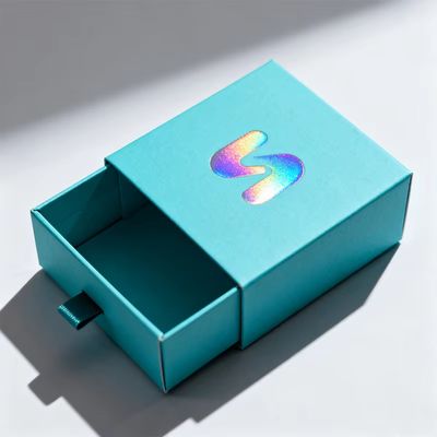 Оптовая торговля роскошным квадратным рисунком ящик слайд белый картон подарочная упаковка ювелирная коробка