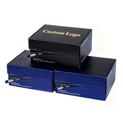 Почтовый рассылчик на заказ с самозапечатыванием Коробки из гофрированной бумаги для одежды Косметика Парфюмерная капсула Упаковка Слёзная полоска Печатная коробка