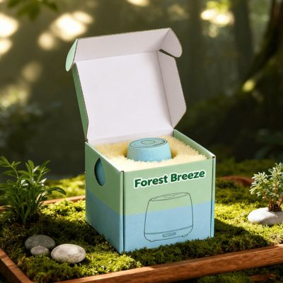 Индивидуальная персонализированная роскошная красочная небольшая гофрированная почтовая коробка с логотипом для косметики