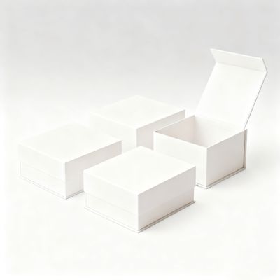 A5 Shallow Empty Black Magnetic Gift Boxes for Retail Packing Paperboard with Stamping and Vanishing Printing