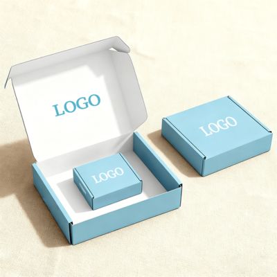 Индивидуальная коробка из гофрированного картона для обуви, одежды, складная, авиационная, для транспортировки и упаковки с глянцевой ламинацией и губчатой подкладкой