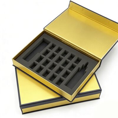 Luxury Premium Magnetic Closure Flip Top Rigid Cardboard Package Box Подарочная коробка для косметики