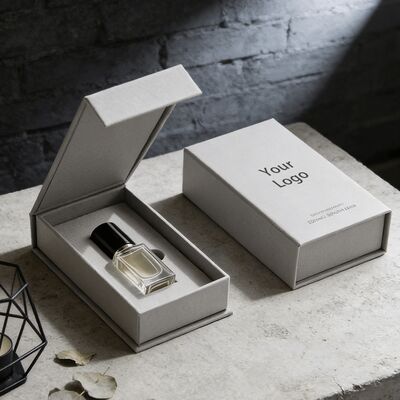 Подарочная коробка для духов премиум-класса с жесткой конструкцией, экологичной УФ-печатью, жесткой магнитной застежкой и крышкой